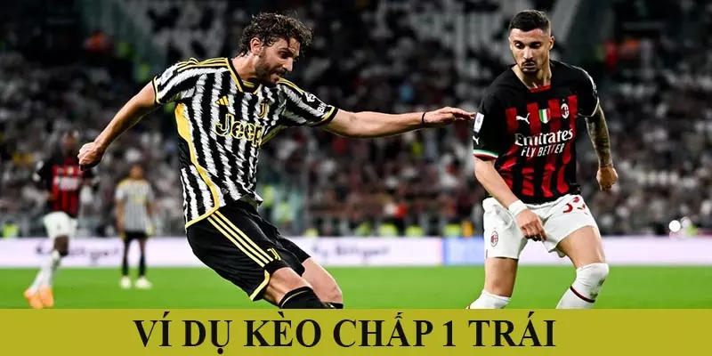 Ví dụ trận đấu giữa Juventus và AC Milan