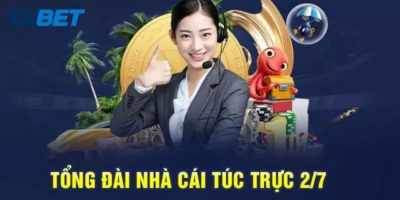 Hotline là hình thức phổ biến nhất để kết nối với nhà cái