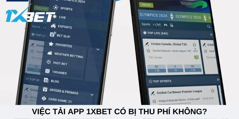 Khi tải app cá cược này thì sẽ không bị thu bất cứ phí nào