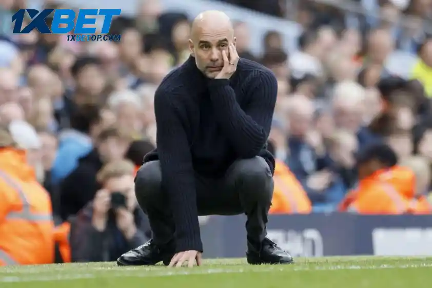 Pep Guardiola thừa nhận đây là mùa giải khó khăn nhất trong sự nghiệp. Ảnh: Richard Sellers/PA.