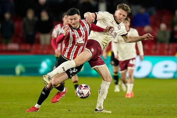 Sheffield Utd vẫn sẽ được đánh giá cao hơn Bristol City ở màn so tài tới đây giữa 2 đội (Ảnh: BBC)